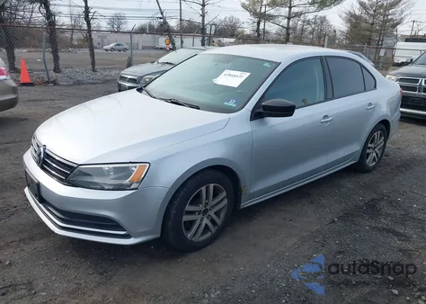 2015 Volkswagen Jetta 2.0L S z USA, uszkodzony, nr VIN 3VW2K7AJ0FM343865